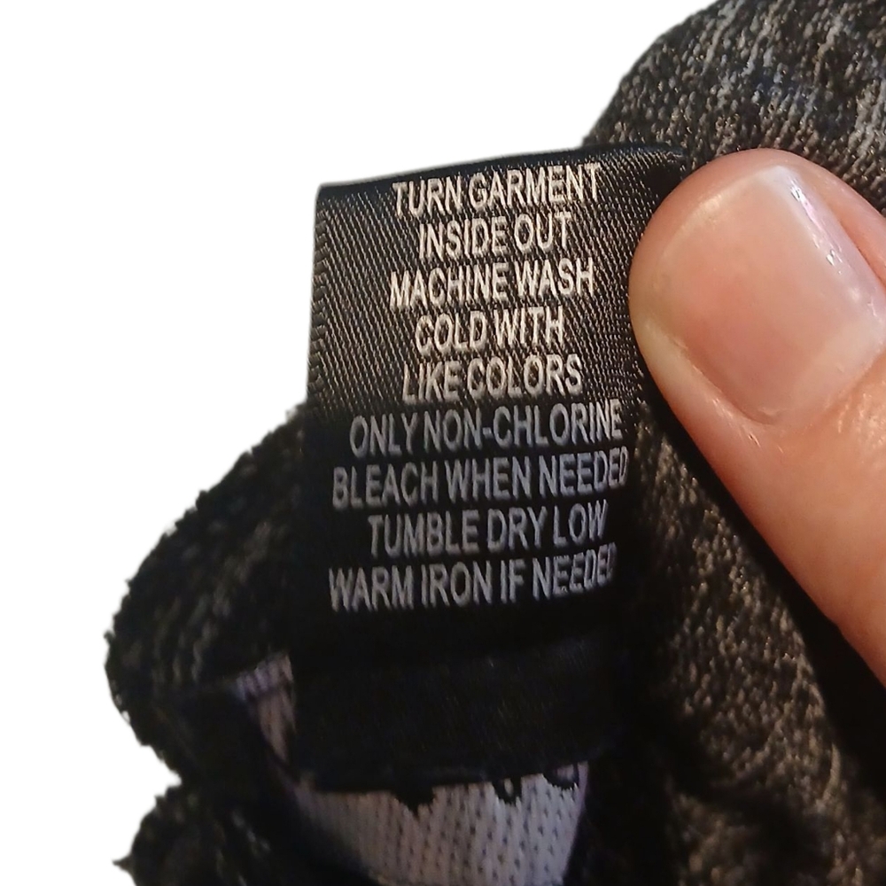 Wet Seal Black Grey Stretch Knit Lightweight Open Front Cardigan Juniors Small - Picture 6 of 9